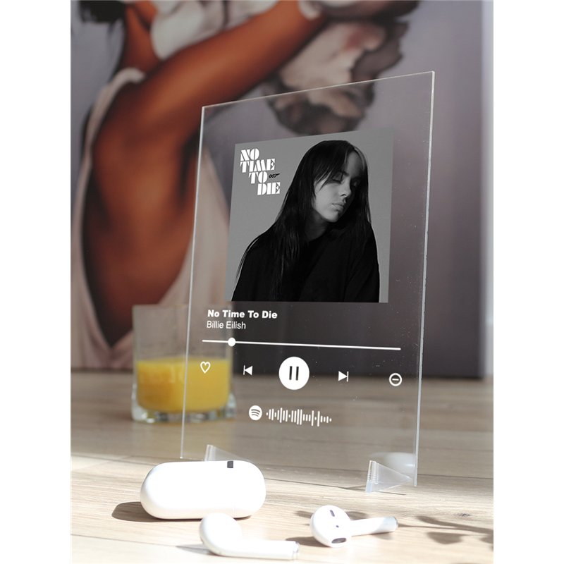 Billie Eilish - No Time To Die - постер Spotify
