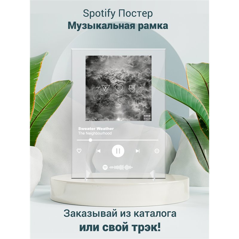 The Neighbourhood-Sweater Weather - постер Spotify