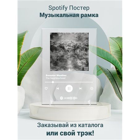 The Neighbourhood-Sweater Weather - постер Spotify