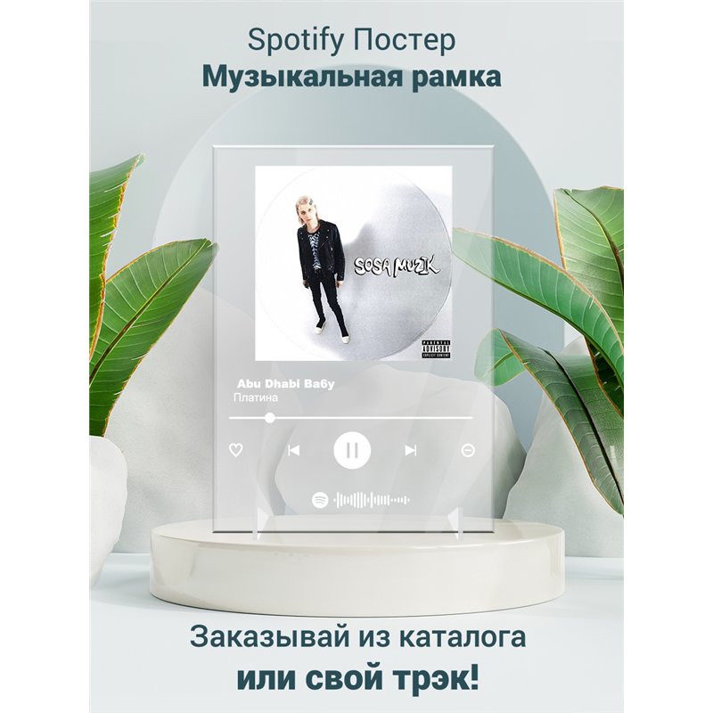 Платина - Abu Dhabi Ba6y - постер Spotify