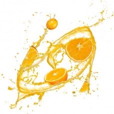 Фотообои - Апельсиновый взрыв