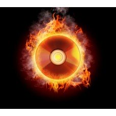 Фотообои - Огненный диск