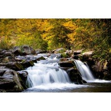 Фотообои - Осенний водопад