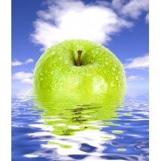 Фотообои - Зеленое яблоко